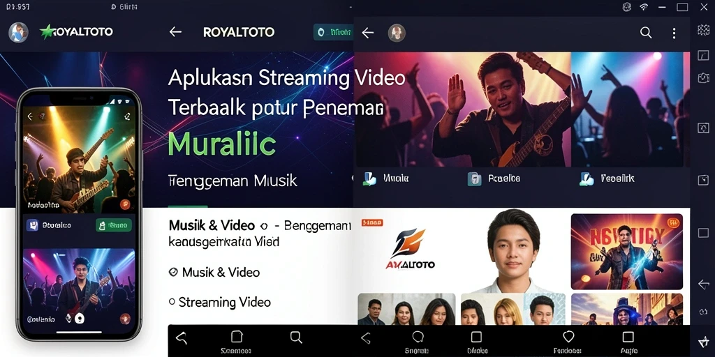 Tampilan antarmuka ROYALTOTO yang menarik dan fungsional.