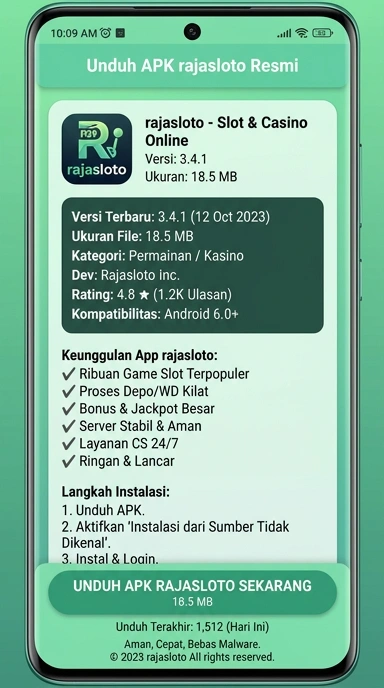 Unduh APK rajasloto: Panduan Lengkap untuk Pengguna Android